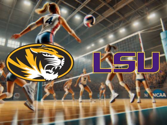 Missouri Tigers at LSU Tigers Women's Volleyball